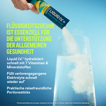 Liquid I.V.® Hydration Multiplier® IS - Lemon Lime 24PK